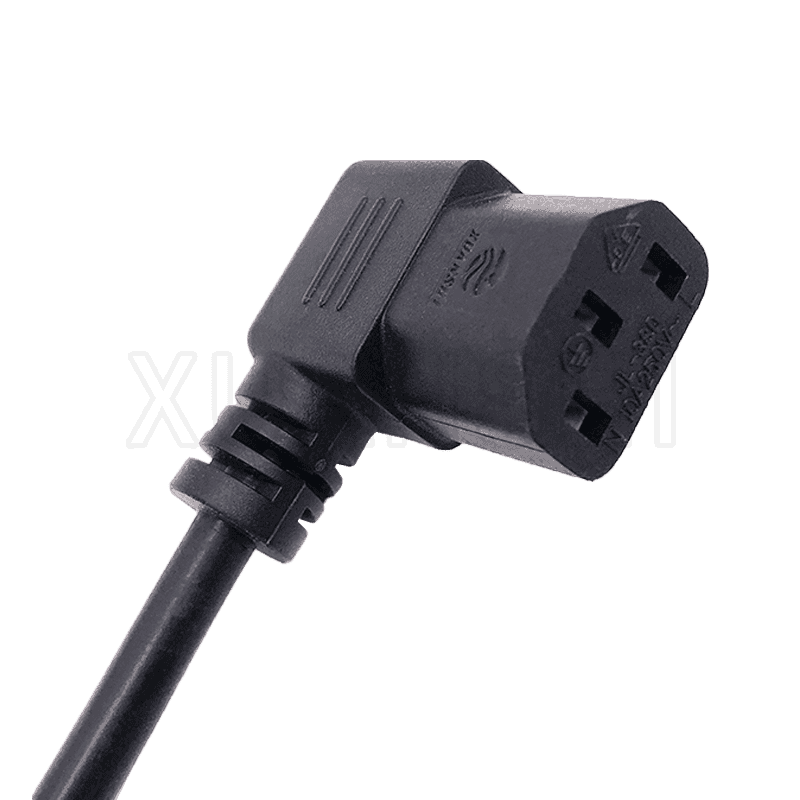 unghi drept C13 conector IEC JL-38D