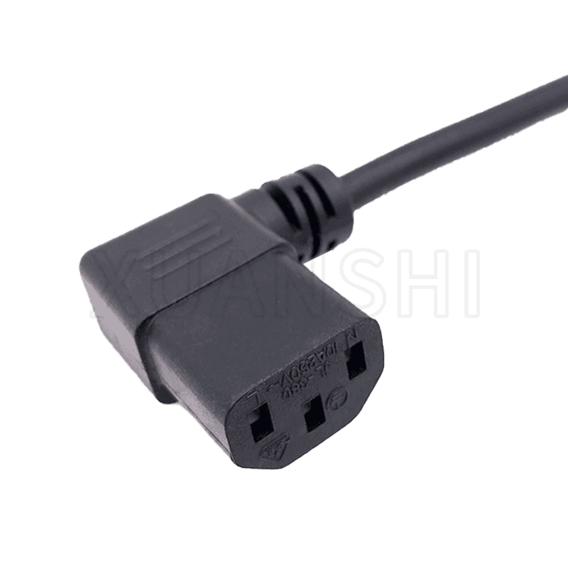 unghi drept C13 conector IEC JL-38D