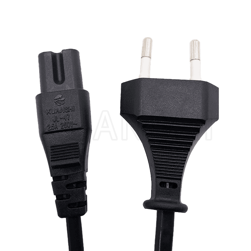 Cablu de alimentare cu mufă europeană cu 2 pini cu conector C7 JL-1,JL-47