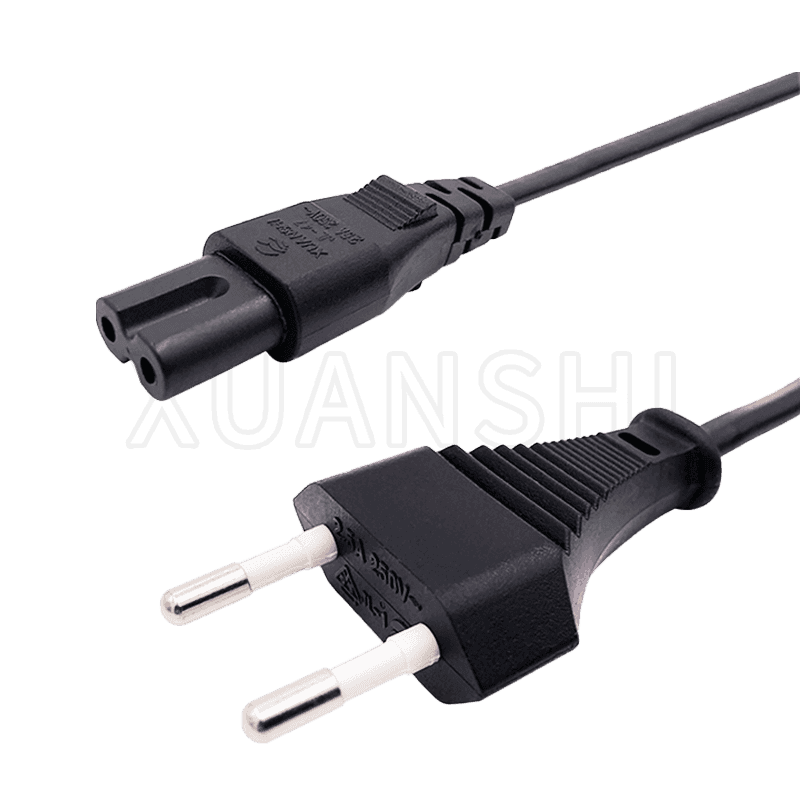 Cablu de alimentare cu mufă europeană cu 2 pini cu conector C7 JL-1,JL-47