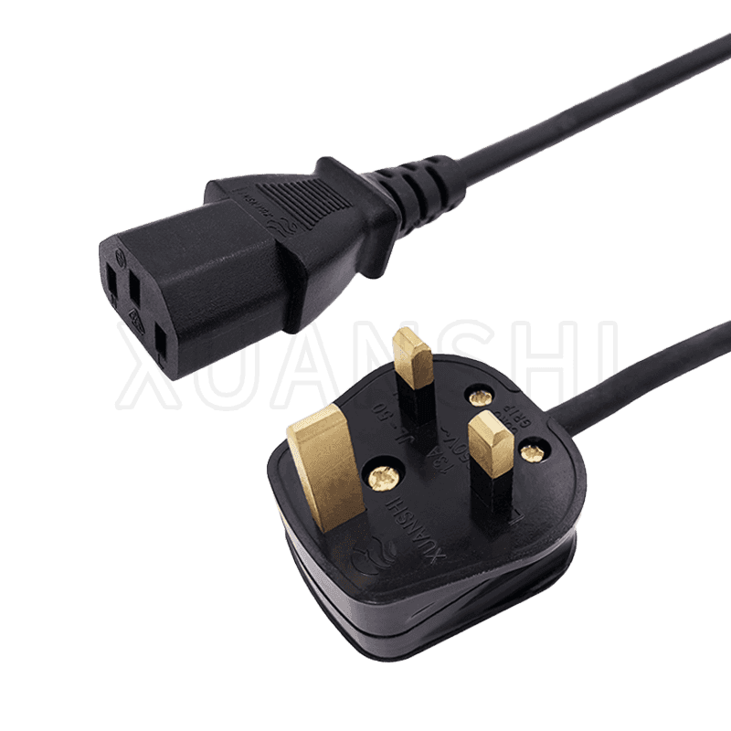 Cablu de alimentare cu mufă UK cu 3 pini cu conector C13 JL-50-1,JL-38C