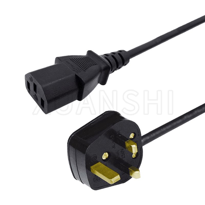 Cablu de alimentare cu mufă UK cu 3 pini cu conector C13 JL-50-1,JL-38C