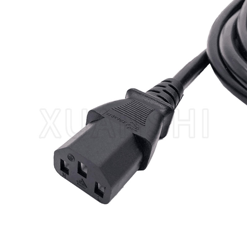 Cablu de alimentare Israel cu 3 pini cu conector IEC C13 JL-10,JL-38C