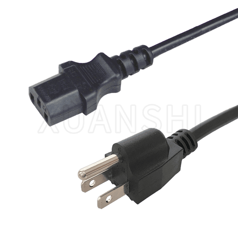 Cablu de alimentare cu 3 pini standard american cu conector mamă JL-15,JL-38