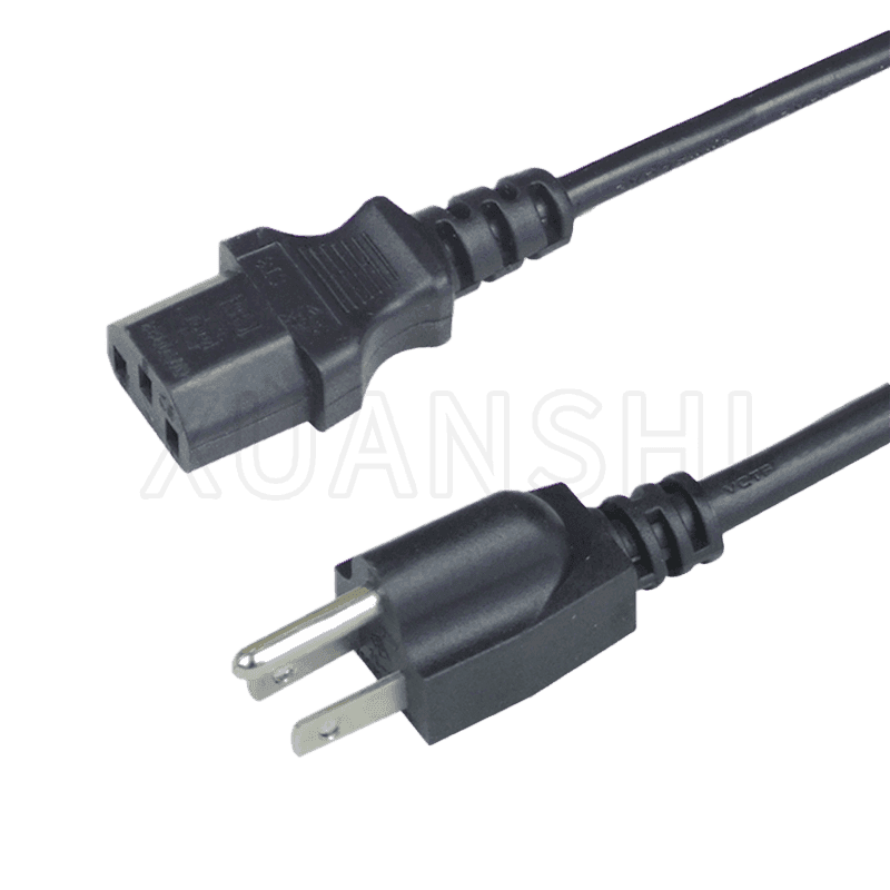 Cablu de alimentare cu 3 pini standard american cu conector mamă JL-15,JL-38