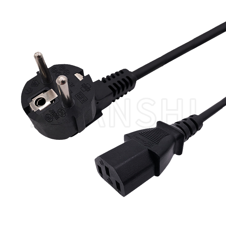 Cablu de alimentare cu mufă europeană cu conector C13 JL-3,JL-38C